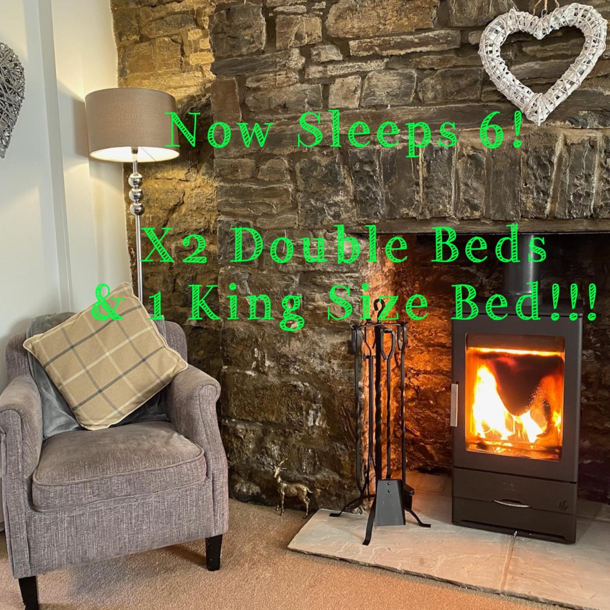 Villa The Cwtch, Log Fire, Sleeps 6, Nr Zip World, Brecon And Bike Park Wales Aberdare Exterior foto